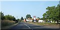 Bangladeshi restaurant and Shell filling station, Rowborough