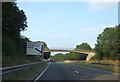 Woodloes Lane bridge over A46