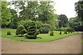 SD4616 : Lawn and Topiary at Rufford Old Hall by Jeff Buck