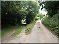 The entrance to Collihole Farm