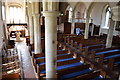 TQ8431 : Interior, St Mary the Virgin church by Julian P Guffogg