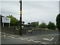 SN5813 : Road junction, Pen-y-Groes by Martyn Harries