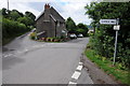 Road junction at Orcop Hill