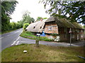 Pitt, thatched cottages