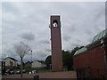 NS7875 : Abronhill Parish Church Tower by Ross Watson