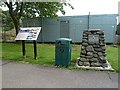 The last train cairn at Langholm