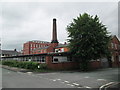 Disused factory, Langford Street, Leek