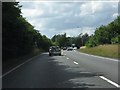 A47 approaching the A6003 roundabout