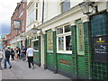 Green Bricks on Humber Dock Street, Hull