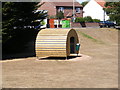 TM3491 : Shelter on Ditchingham Playing Field by Geographer