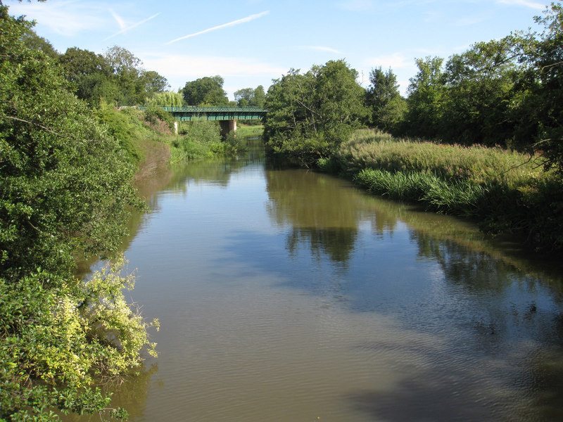 River Derwent from the footbridge © Pauline E :: Geograph Britain and ...