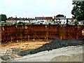SU1485 : Site of gasholder, Iffley Road, Swindon (2 of 5) 08 August 2013 by Brian Robert Marshall
