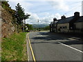 The A4085 entering Penrhyndeudraeth