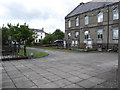 The square outside the door of the First Presbyterian Church, Saintfield
