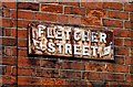 Fletcher Street sign