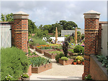 TQ8512 : Entrance to the walled garden, Fairlight Hall by Oast House Archive