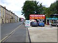 Hoarding, Campsie Service Station, Omagh