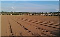 Ploughed field on the edge of Kidderminster