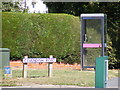 Telephone Box & Cavendish Road sign