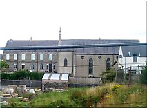 J4059 : Saintfield's First Presbyterian Church and Guildhall viewed from Belfast Road by Eric Jones