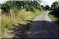 Elms Lane towards Manor Farm