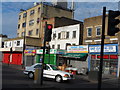 Shops at the corner of Loughborough Road and Brixton Road