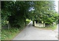 Driveway to Argoed Hall