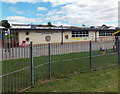 SW corner of a primary school in Pentwyn, Cardiff