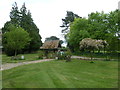 Early evening at St Barnabas, Faccombe (l)