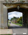 View through the gatehouse