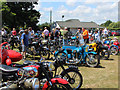 TQ6910 : Motorbikes, Hooe Vintage Car Show by Oast House Archive