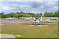 Private Planes at Blackbushe Airport