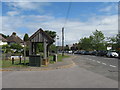 Bus stop by Laundry Way Capel