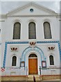 Entrance, Acton Baptist Church W3