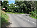 Lambs Green Road junction with East Street and Burnt House Lane