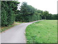 Lane leading from Shingle Barn Lane to Fox Pitt Farm, West Farleigh