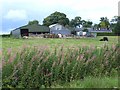 Farm buildings and house at Little Brechin