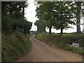 SX4566 : Battens farm access road by David Smith