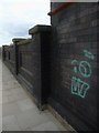 Brick wall, Delancey Street NW1