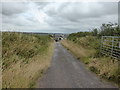 The lane leading down to Lambeeth Farm