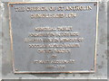 Memorial plaque, St Mary Aldermary, Watling Street EC4