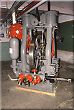 SD7721 : Higher Mill, Helmshore - steam fire pump by Chris Allen