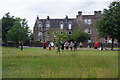 Drumming practice near Sirling Bridge