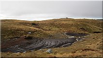 G9489 : Exposed peat, Croaghgorm by Richard Webb