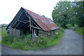 NO1560 : Old shed, Blacklunans by Mike Pennington
