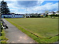 Bowling green in Burry Port Memorial Park