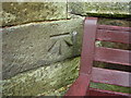 Ordnance Survey bolt on St Giles Church