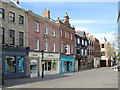 Chesterfield - shops along middle section of Low Pavement