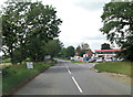 B1078 junction with Lower Farm Road