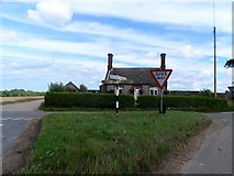 TG1835 : Cottage at junction near Thurgarton Church by Bikeboy